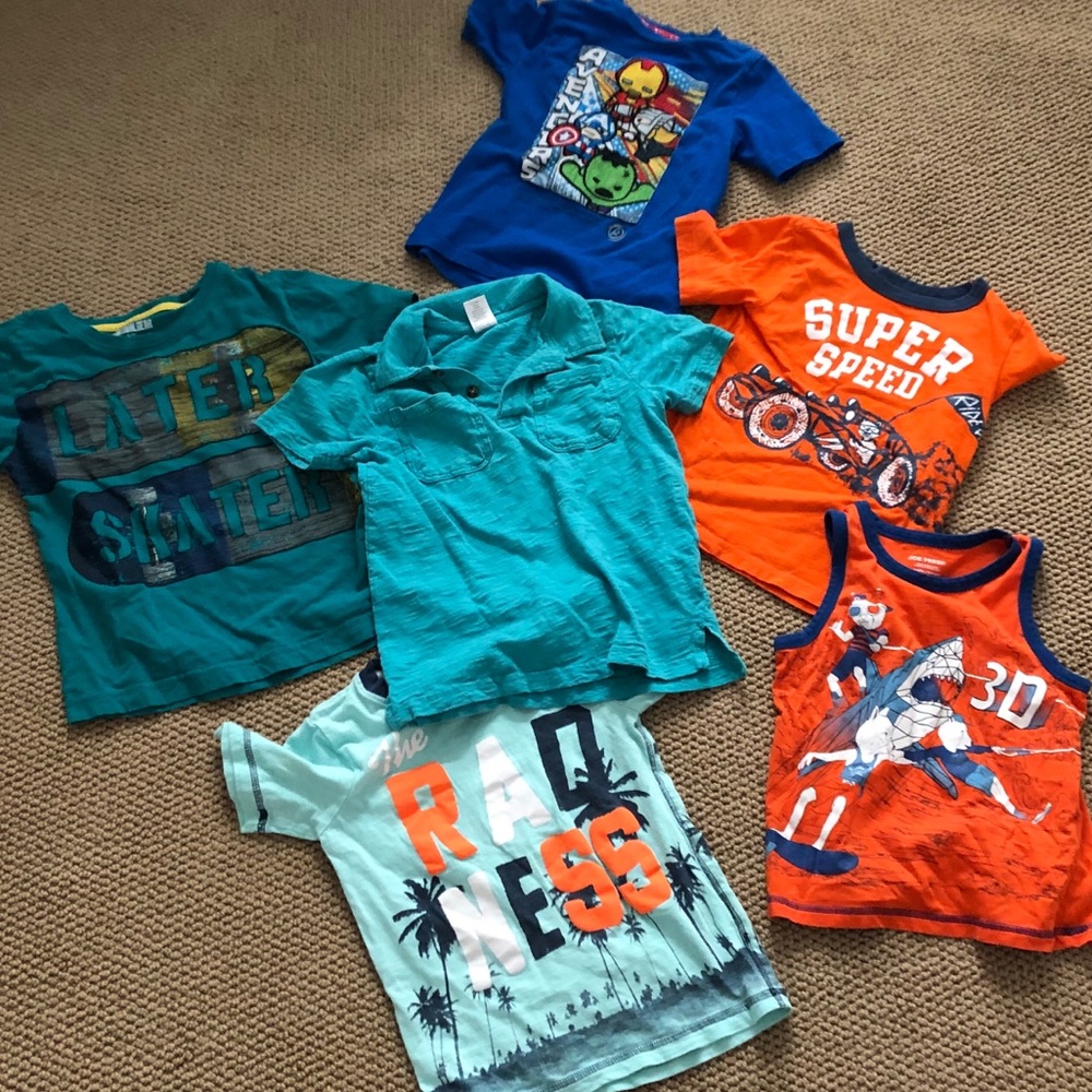 Lot of Boys Shirts